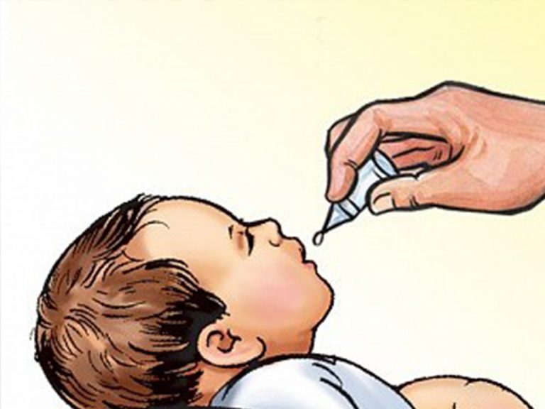 देशभर दोश्रो चरणको भिटामिन ए र जुकाको औषधि खुवाईदै