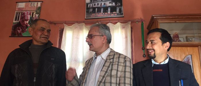 दाङ पुगेका भट्टराईले किन सम्झे महरालाई