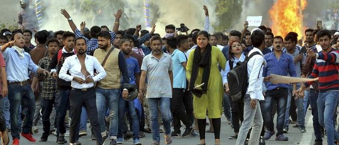 नागरिकता विवादामा २० जना घाइते