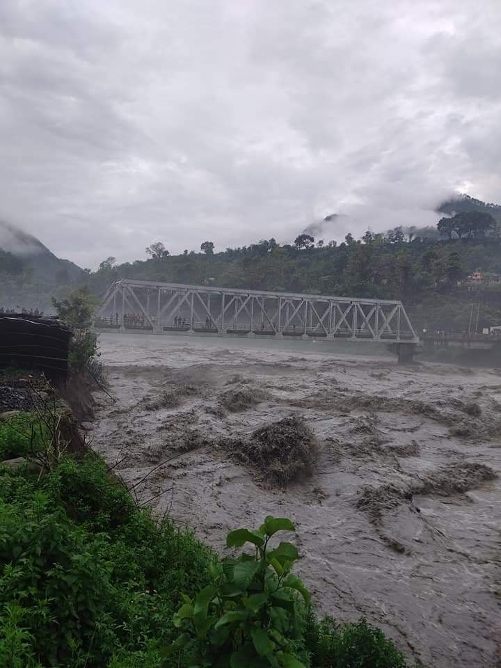बुढी गण्डकी नदिको बहाब उच्च सतर्क प्रशासनको आग्रह