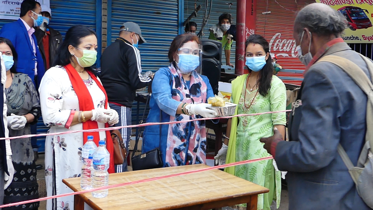 विपि स्टडी युथ सर्कलको बागमती प्रदेश र नुवाकोट कार्यसमितिले निःशुल्क खाना वितरण कार्य जारी