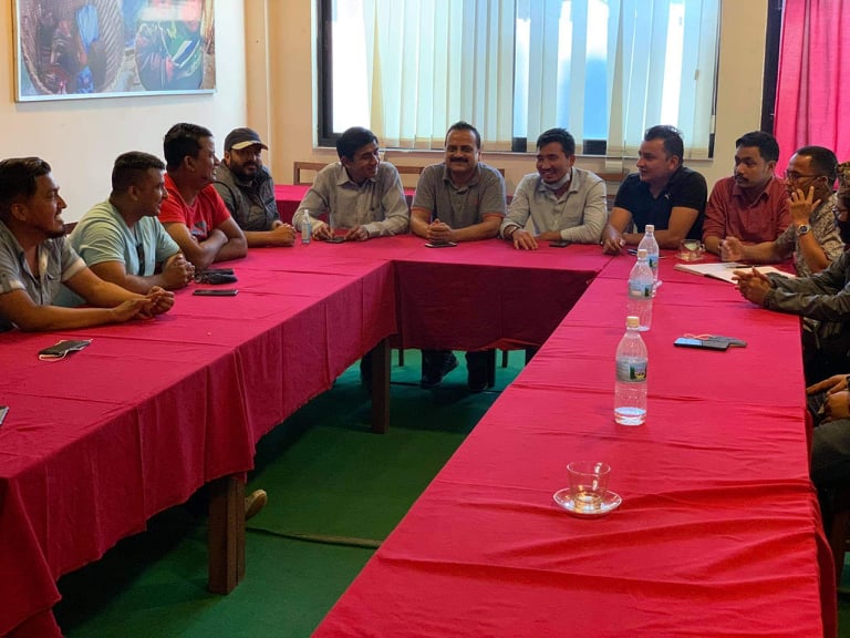 आन्दोलनरत प्रतिपक्षी विद्यार्थी संगठनको बैठक शुक्रबार काठमाडौं नयाँ बानेश्वरमा सम्पन्न
