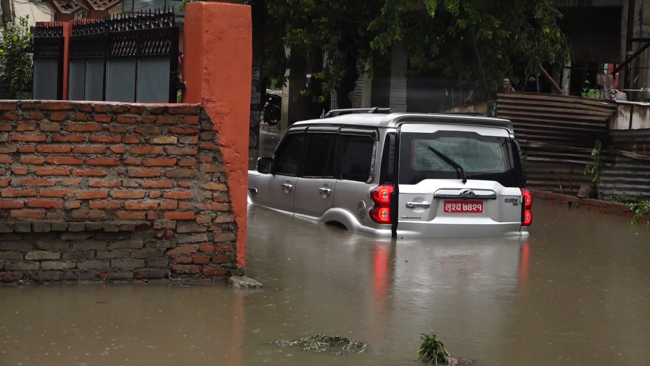 निरन्तरको वर्षाका कारण देशका विभिन्न ठाउँ डुवान