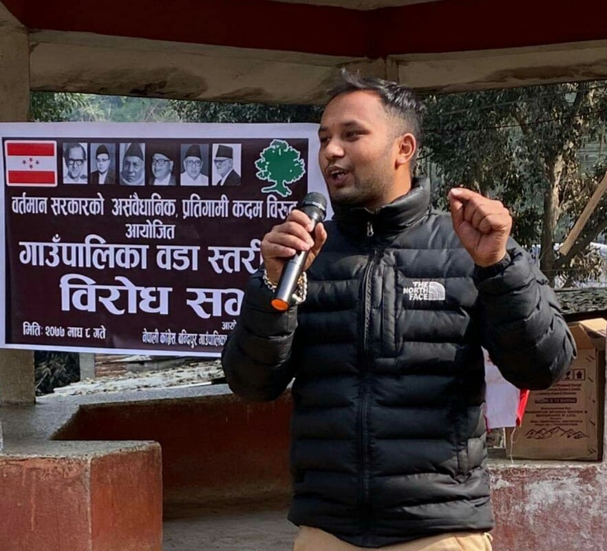 वन्दिपुर गाउँ कार्य समितिको सचिव पदका लागि मैदानमा उत्रिए नेता अधिकारी