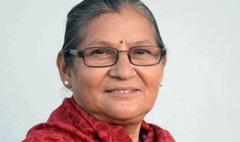 पार्टी एकताको लागि  १० बुँदेको पूर्णपालना गर्नुपर्ने अष्टलक्ष्मी शाक्यको भनाई